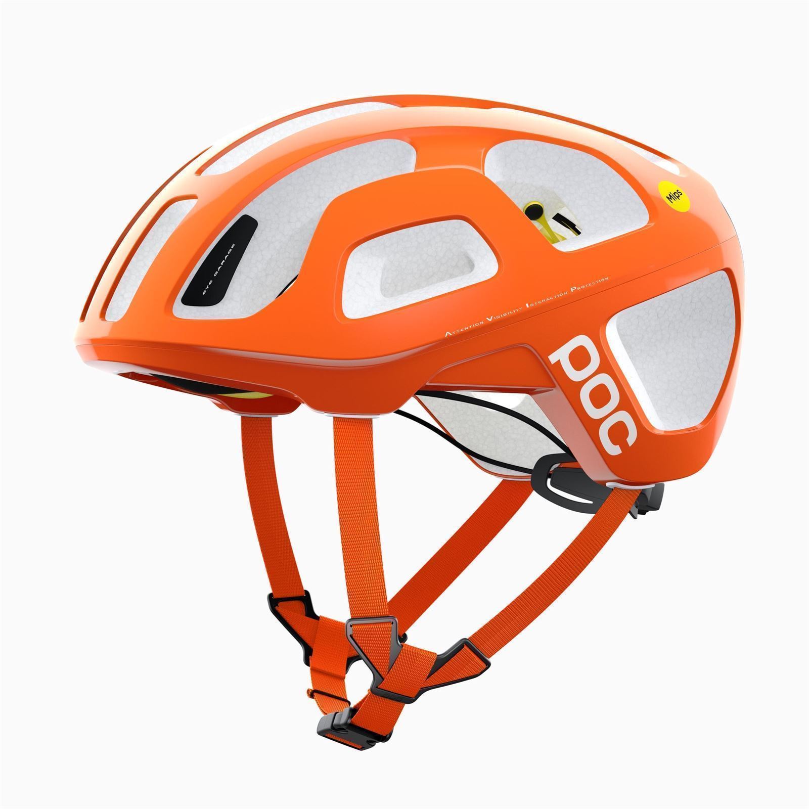 Casco POC OCTAL MIPS "Fluorescent Orange AVIP" - Imagen 1