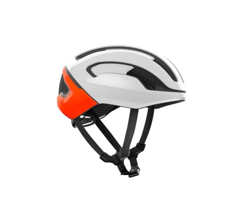 Casco POC OMNE AIR MIPS. Hydrogen White/Fluorescent Orange - Imagen 3
