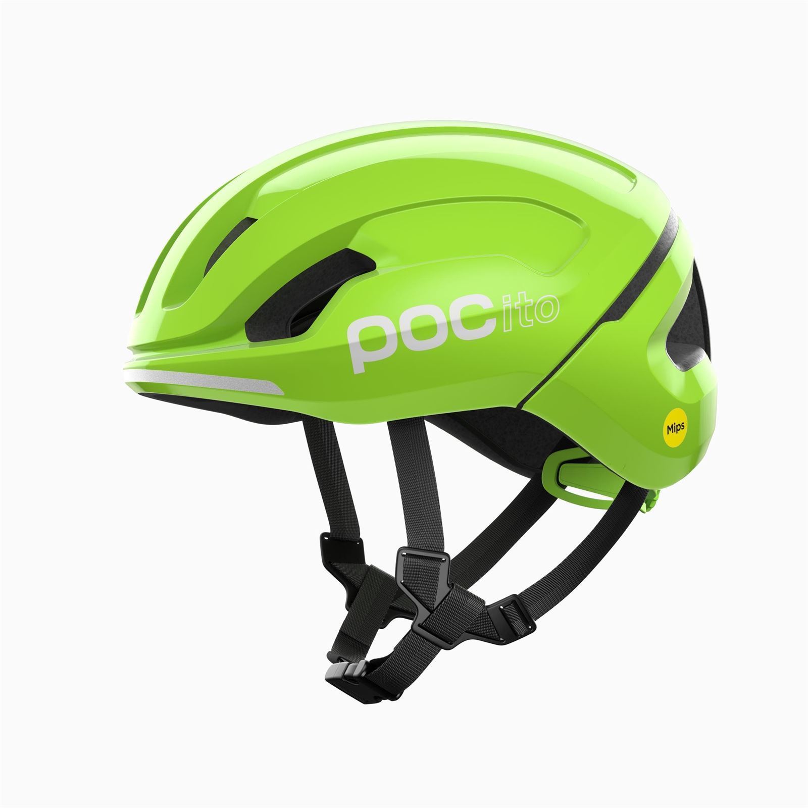 Casco POC POCITO OMNE MIPS "Fluorescent Yellow/Green" - Imagen 1