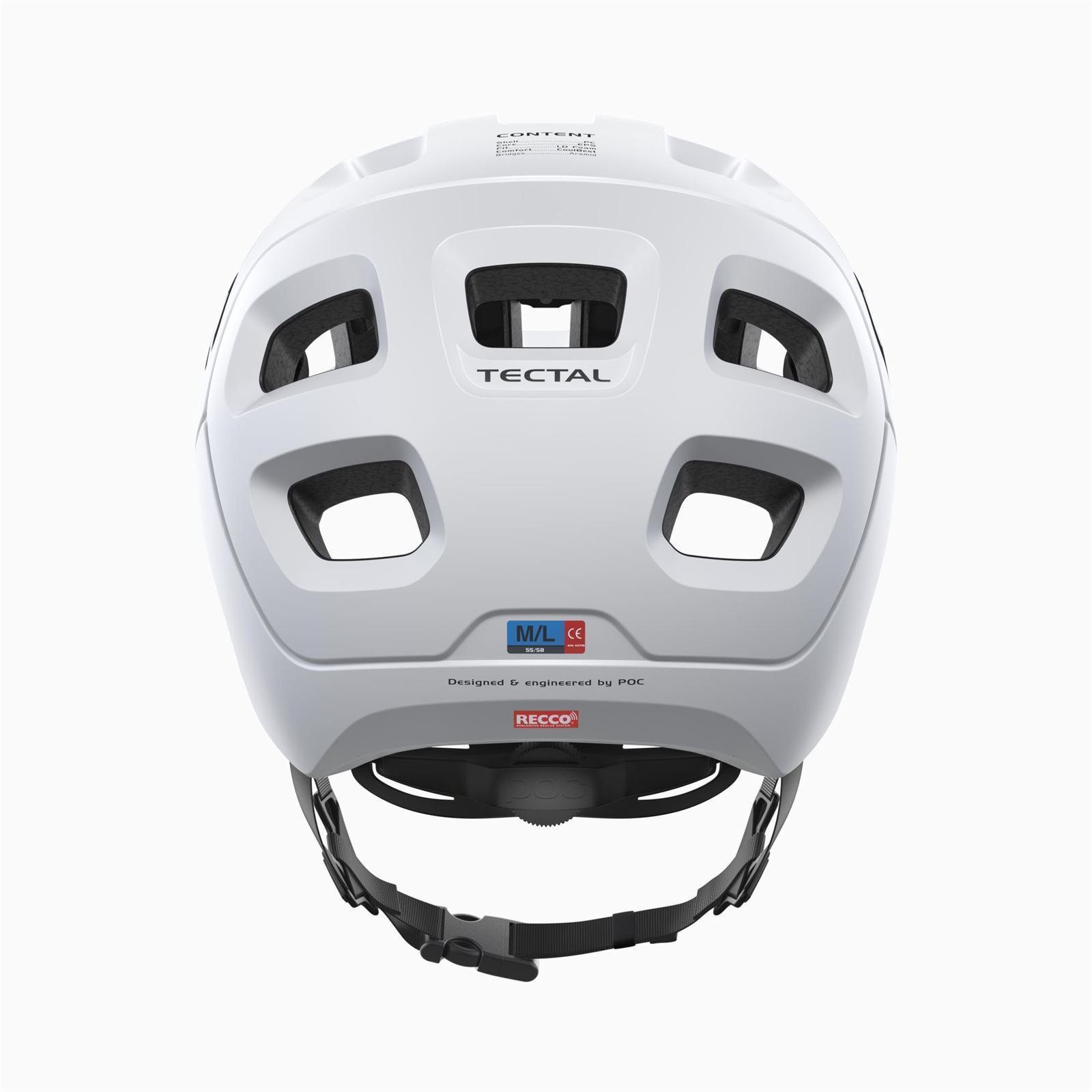 Casco POC TECTAL "Hydrogen White" - Imagen 4