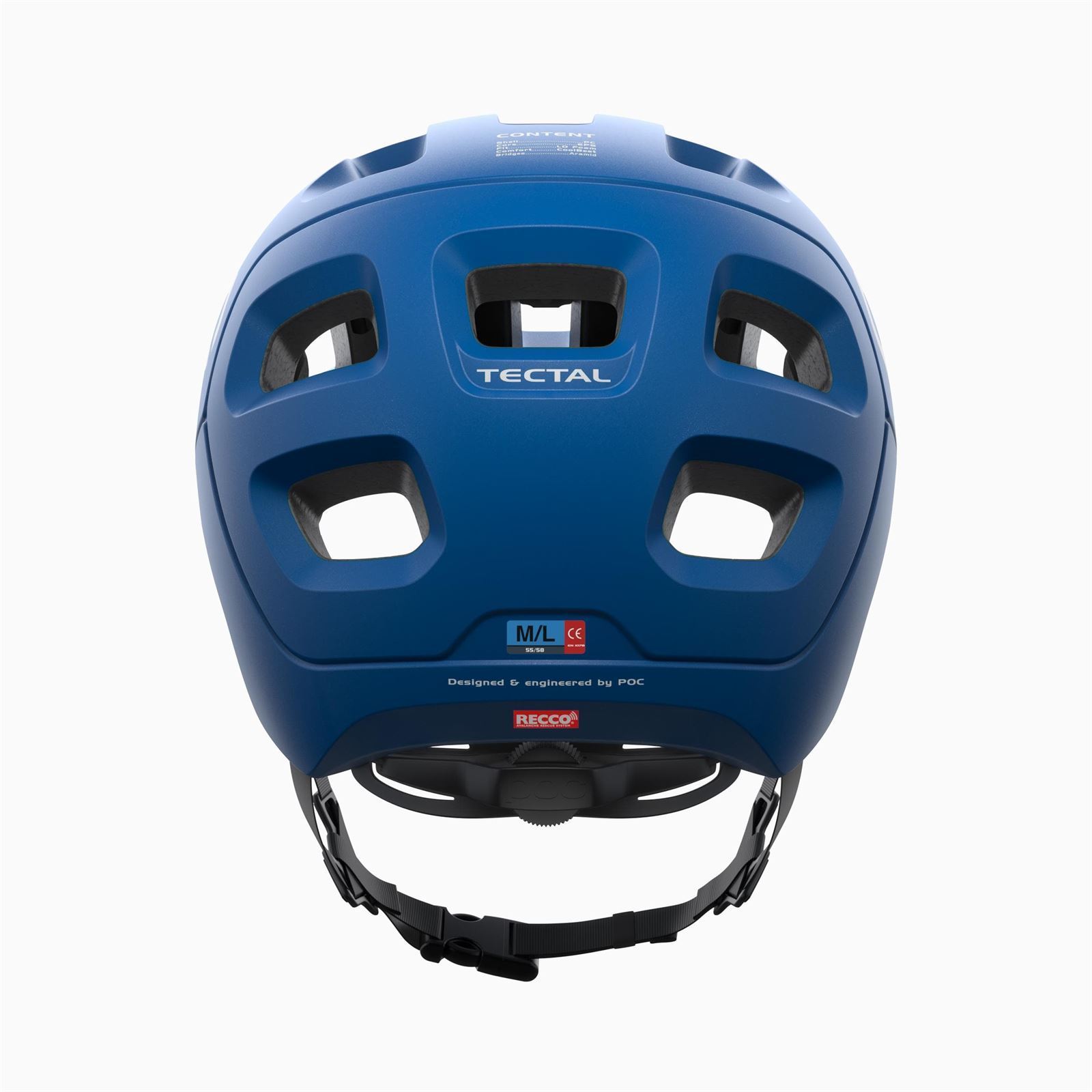 Casco POC TECTAL "Opal Blue Metallic/Matt" - Imagen 4