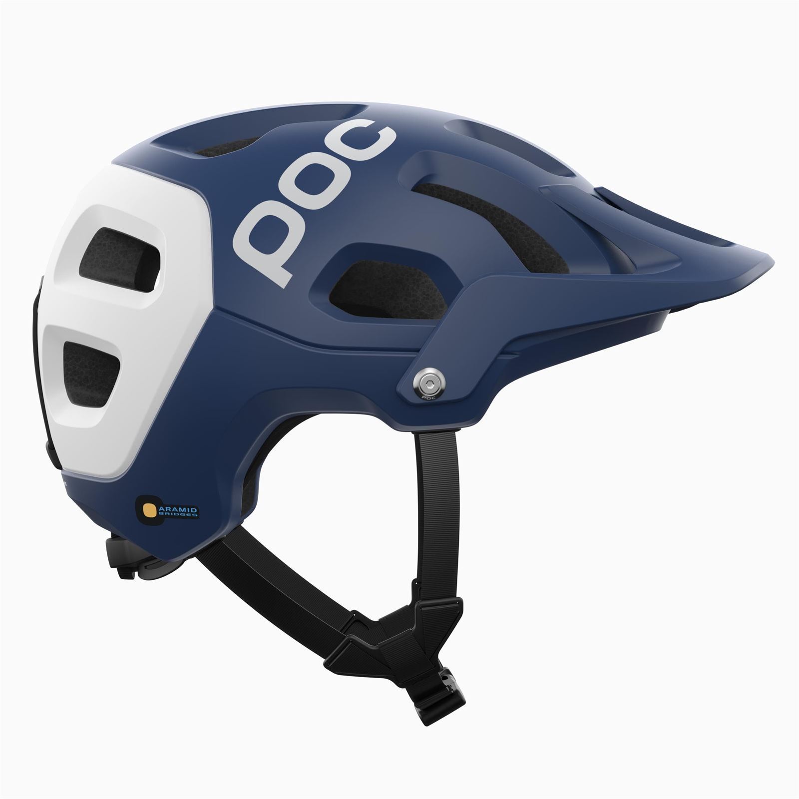 Casco POC TECTAL RACE MIPS "Lead Blue/Hydrogen White Matt" - Imagen 3