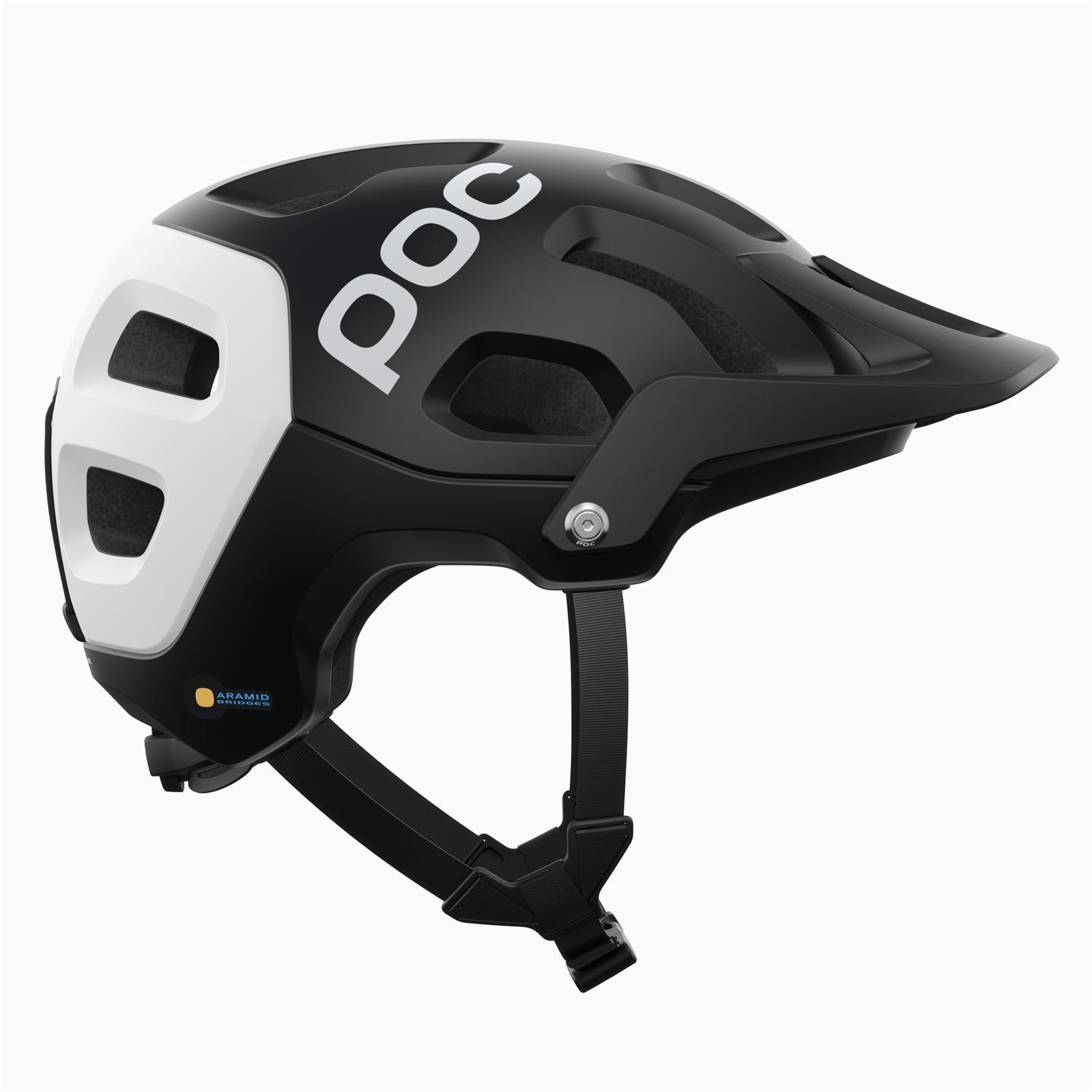 Casco POC TECTAL RACE MIPS "Uranium Black/Hydrogen White Matt" - Imagen 3