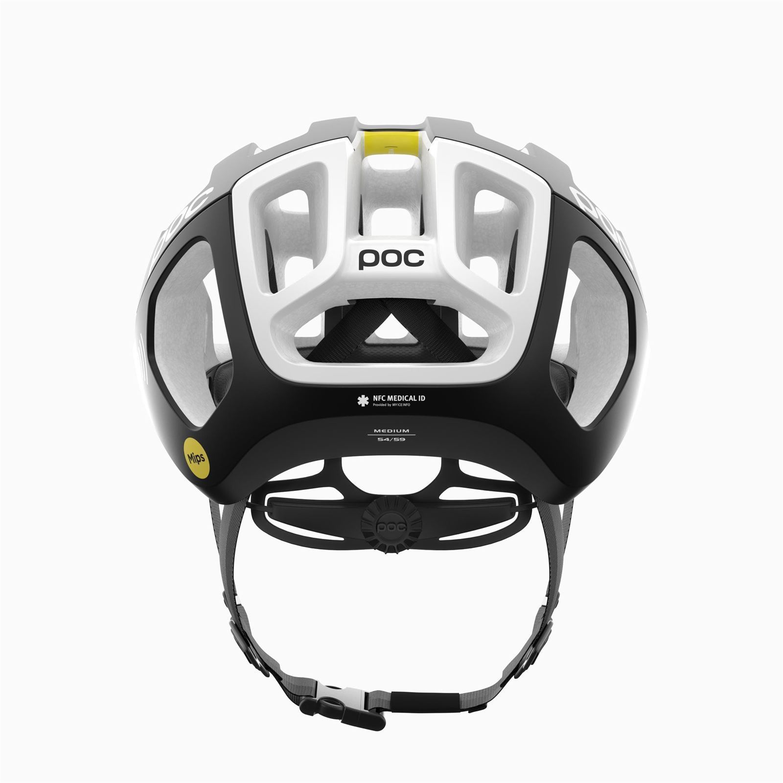 Casco POC VENTRAL AIR MIPS NFC "Uranium Black/Hydrogen White Matt" - Imagen 4