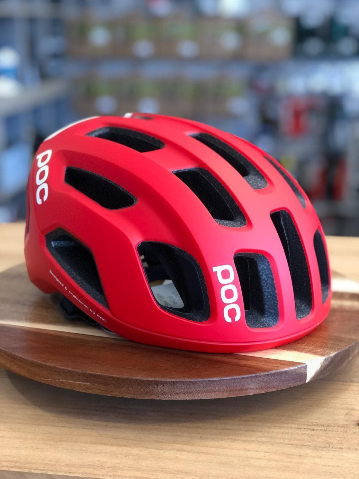 Casco POC VENTRAL AIR MIPS Prismane Red Matt - Cascos