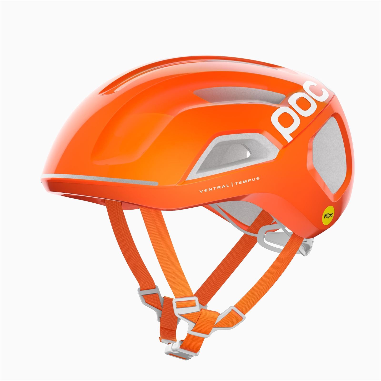 Casco POC VENTRAL TEMPUS MIPS "Fluorescent Orange AVIP" - Imagen 1