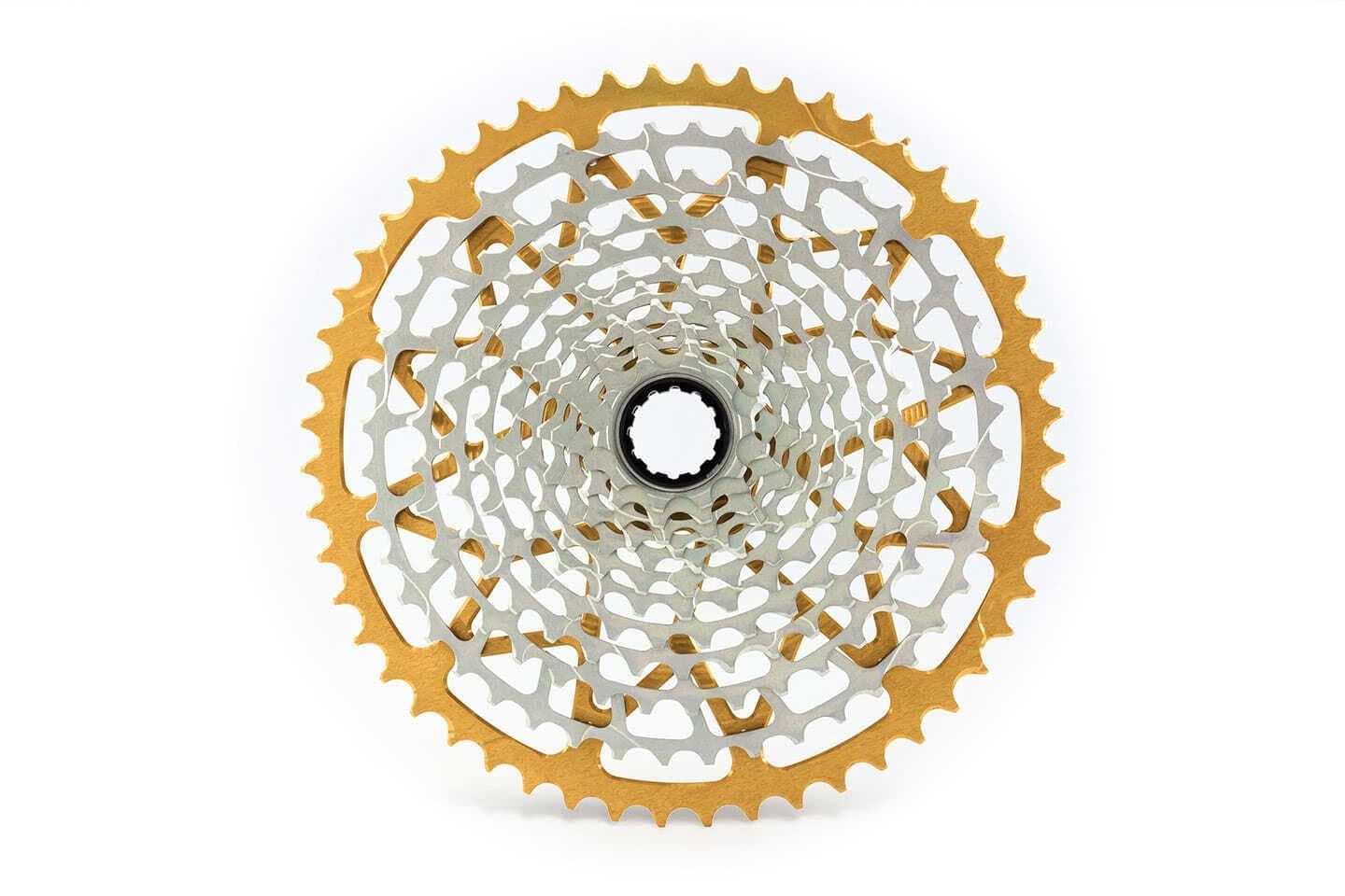 Cassette GARBARUK 12V , 10-50T (SRAM XD), dorado - Imagen 1