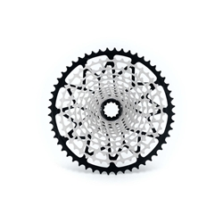 Cassette GARBARUK 12V , 10-52T (SHIMANO MICRO SPLINE FREEHUB), negro - Imagen 1