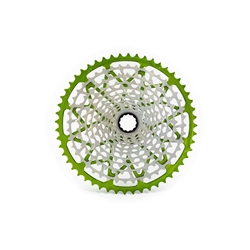 Cassette GARBARUK 12V , 10-52T (SRAM XD), verde - Imagen 1
