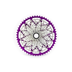 Cassette GARBARUK 12V , 10-52T (SRAM XD), violeta - Imagen 1