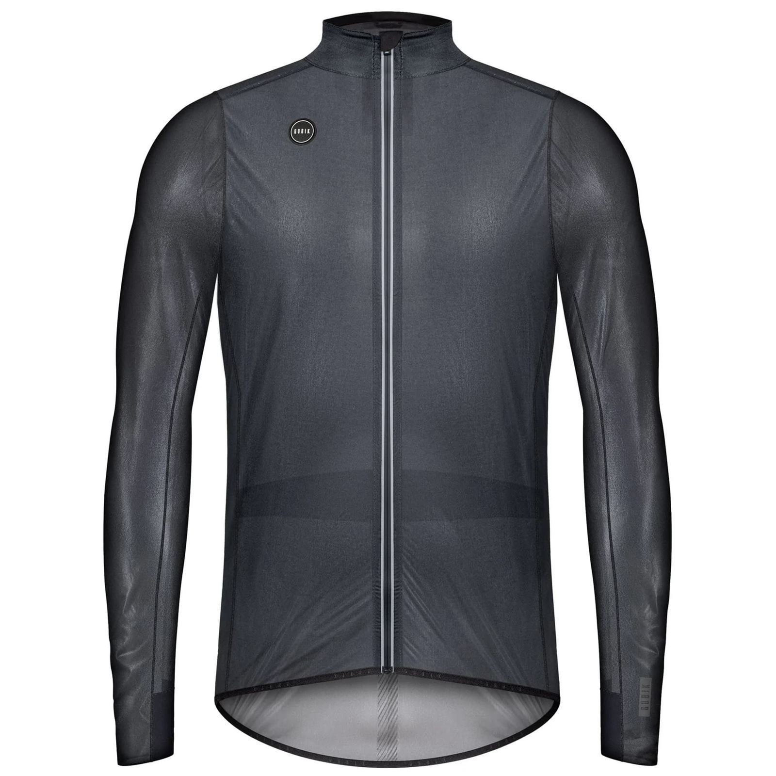 CHAQUETA LIGERA IMPERMEABLE GOBIK PLUVIA UNISEX "TRUE BLACK" - Imagen 1