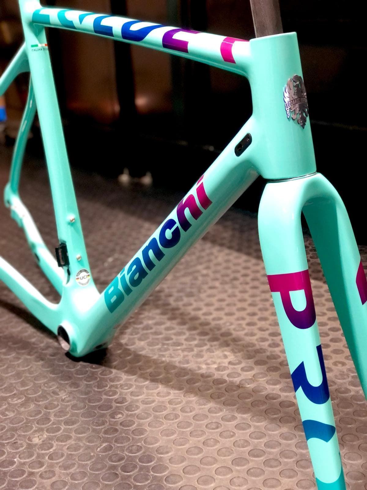 CUADRO BIANCHI ZOLDER PRO DISC CICLOCROSS CARB. AGOTADO!! - Imagen 1
