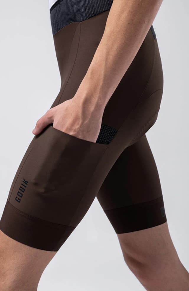 CULOTTE CORTO GOBIK GRIT 2.0 HOMBRE. Cocoa - Imagen 2