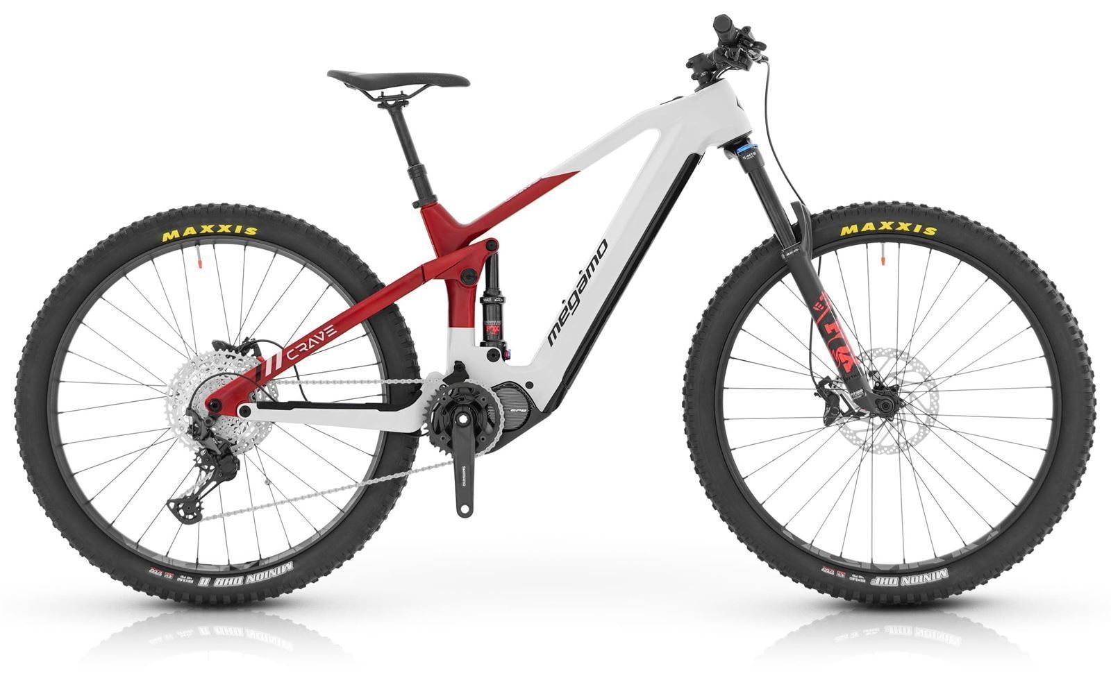 E-Bike MTB 29¨ MEGAMO CRAVE CRB 05 (24) "Rojo / Blanco" - Imagen 1