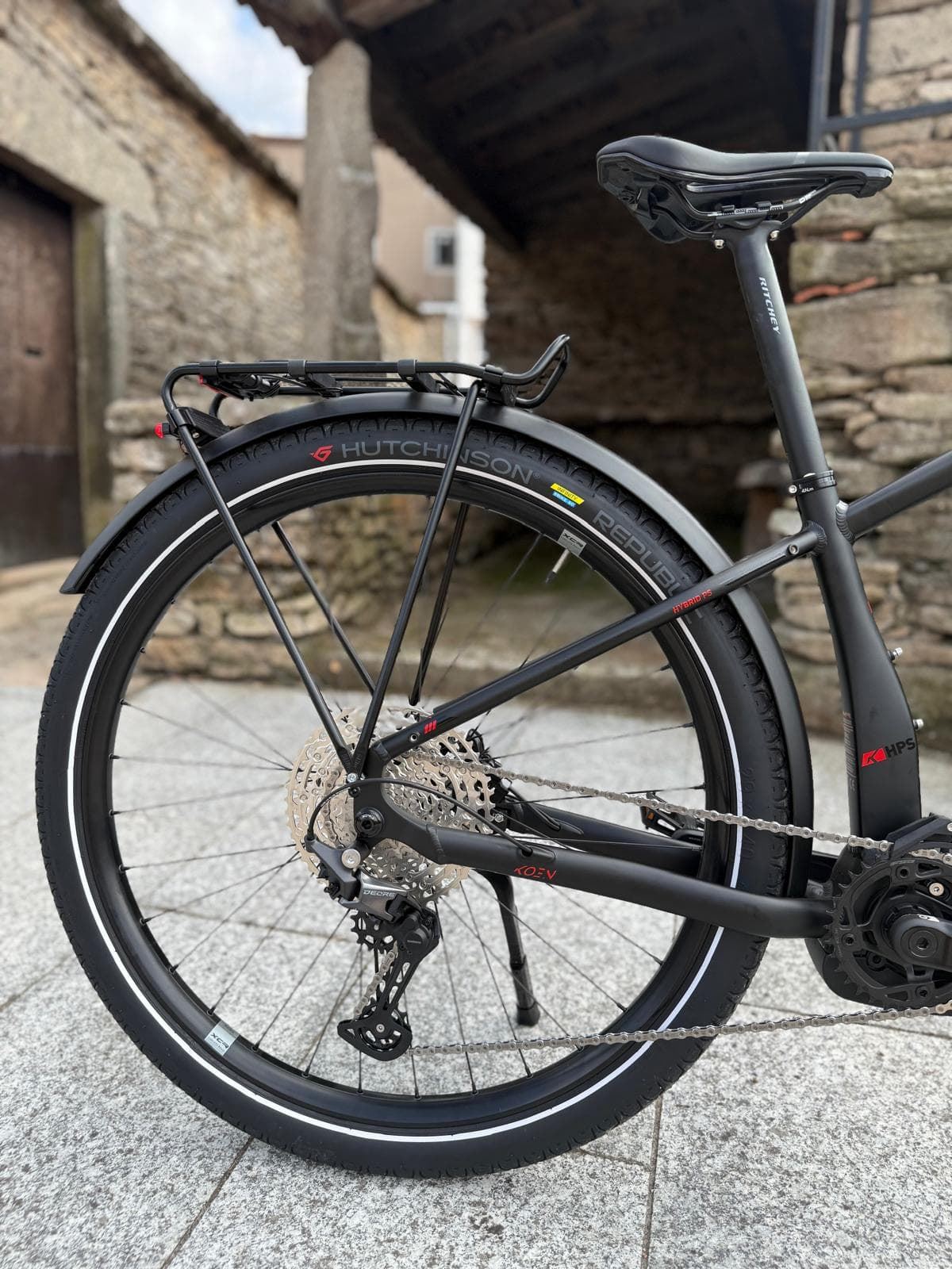 E-BIKE MTB/URBANA MMR KOEN 00. BLACK N RED - Imagen 6