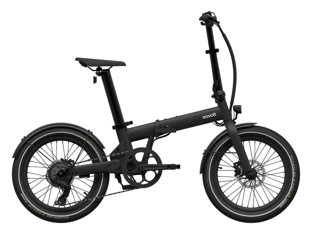 E-BIKE URBAN PLEGABLE EOVOLT AFTERNOON 20"" 7 Speed Negro Onice V3 - Imagen 1