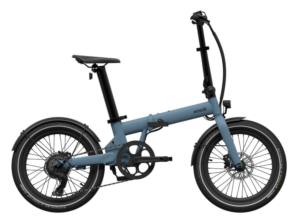 E-BIKE URBAN PLEGABLE EOVOLT AFTERNOON 20"" 7 Speed Negro Onice V3 - Imagen 2