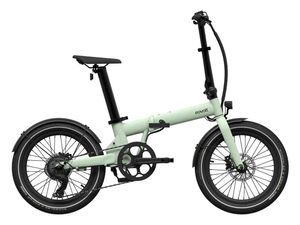 E-BIKE URBAN PLEGABLE EOVOLT AFTERNOON 20"" 7 Speed Negro Onice V3 - Imagen 3