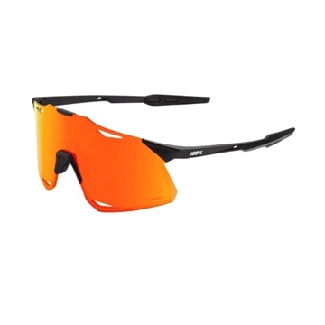 Gafas 100% HYPERCRAFT Soft Tact Black - Lente: Hiper Red Multilayer Mirror - Imagen 1
