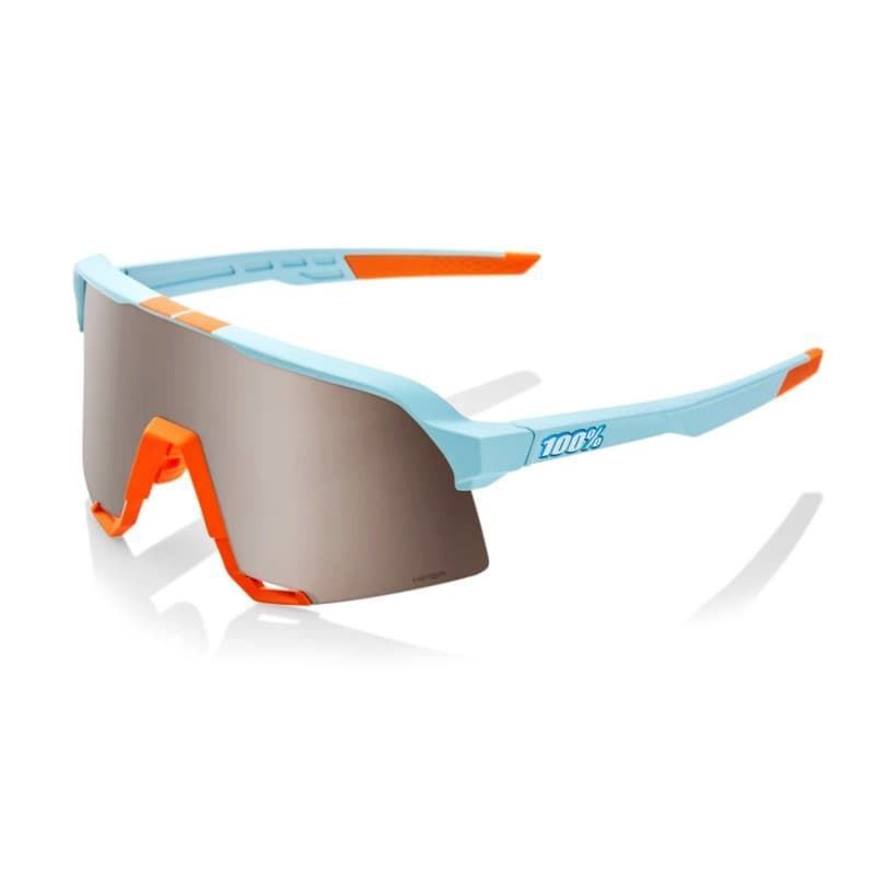 Gafas 100% S3 "Negro Mate- Lente: Hiper Blue Multilayer Mirror" - Imagen 1