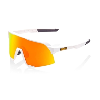 Gafas 100% S3 Soft Tact White - Lente: Hiper Red Multilayer Mirror - Imagen 1
