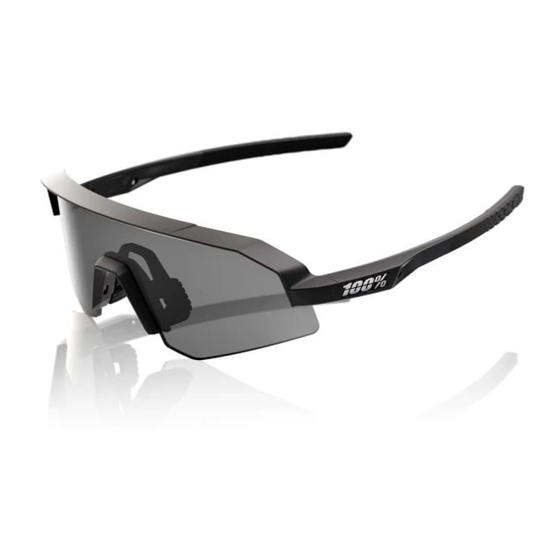 GAFAS 100% SLENDALE Matte Black Smoke Lens - Imagen 1