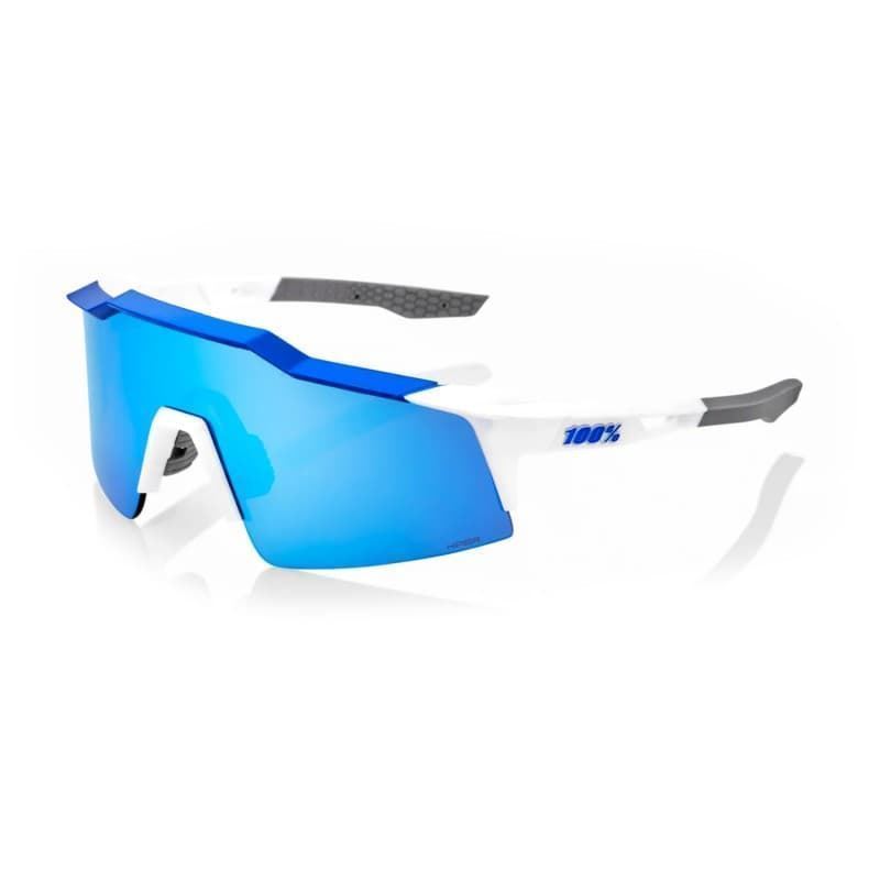 Gafas 100% SPEEDCRAFT SL "Blanco Mate - Lente: Hiper Blue Multilayer Mirror" - Imagen 1