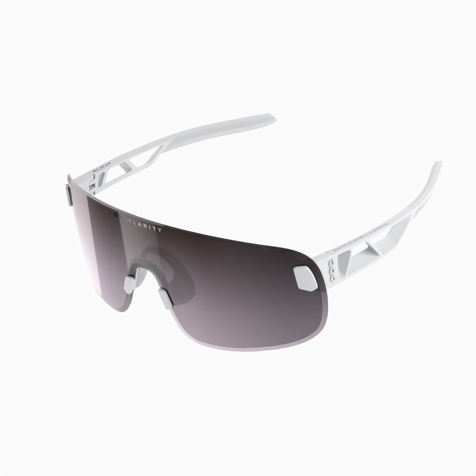 Gafas POC ELICIT "Hydrogen White / Lente: Violet Silver Mirror" - Imagen 1