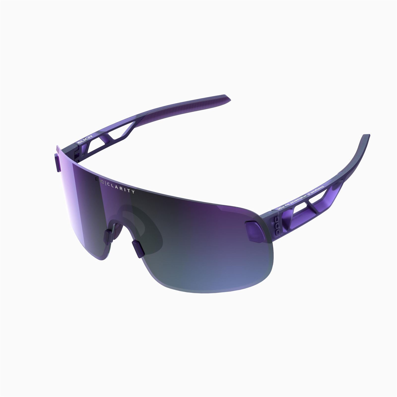 Gafas POC ELICIT "Sapphire Purple Translucent / Lente: Clarity Define Violet Mirror" - SUPER PRECIO BLACK FRIDAY!!!! - Imagen 1