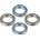 JUEGO RODAMIENTOS FULCRUM RS-011 FW BODY BEARING (4 UNIDADES) - Imagen 1