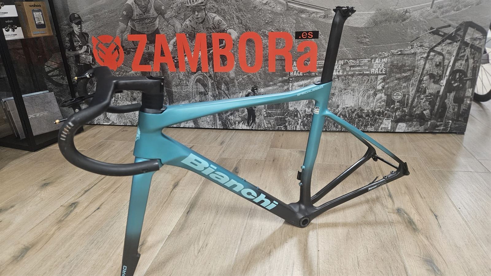 KIT DE CUADRO BIANCHI SPECIALISSIMA TALLA 53 OCASION - Imagen 7