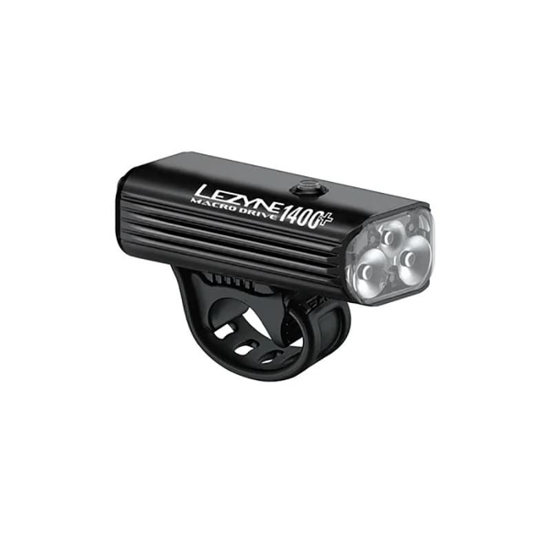 LUZ DELANTERA LEZYNE MACRO DRIVE 1400+ FRONT SATIN BLACK - Imagen 1