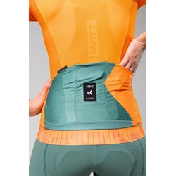 Maillot GOBIK Manga Corta CX PRO 3.0 UNISEX "TANGERINE". ÚLTIMA UNIDAD!! TALLA XXL - Imagen 2