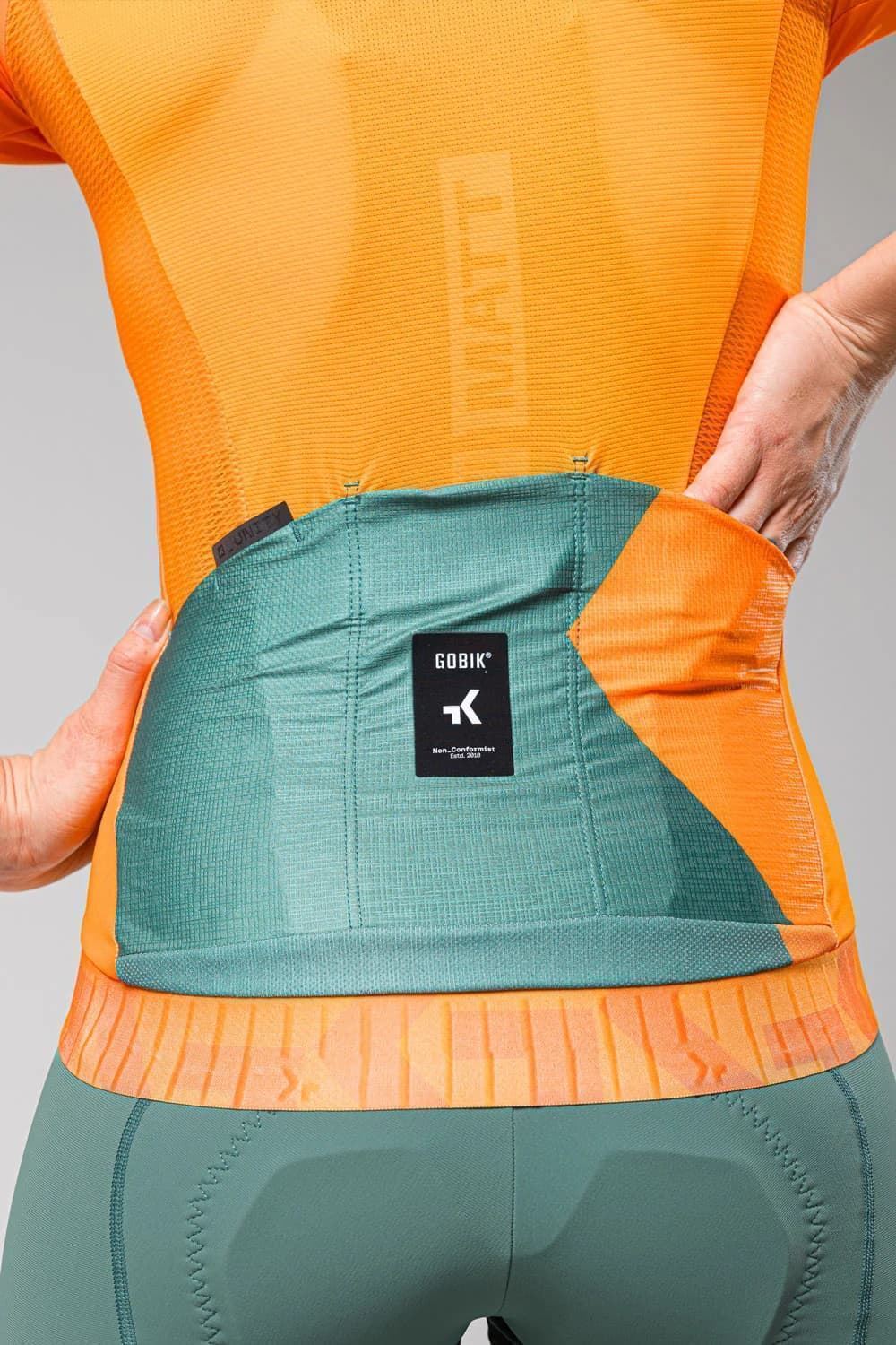 Maillot GOBIK Manga Corta CX PRO 3.0 UNISEX "TANGERINE" - Imagen 2