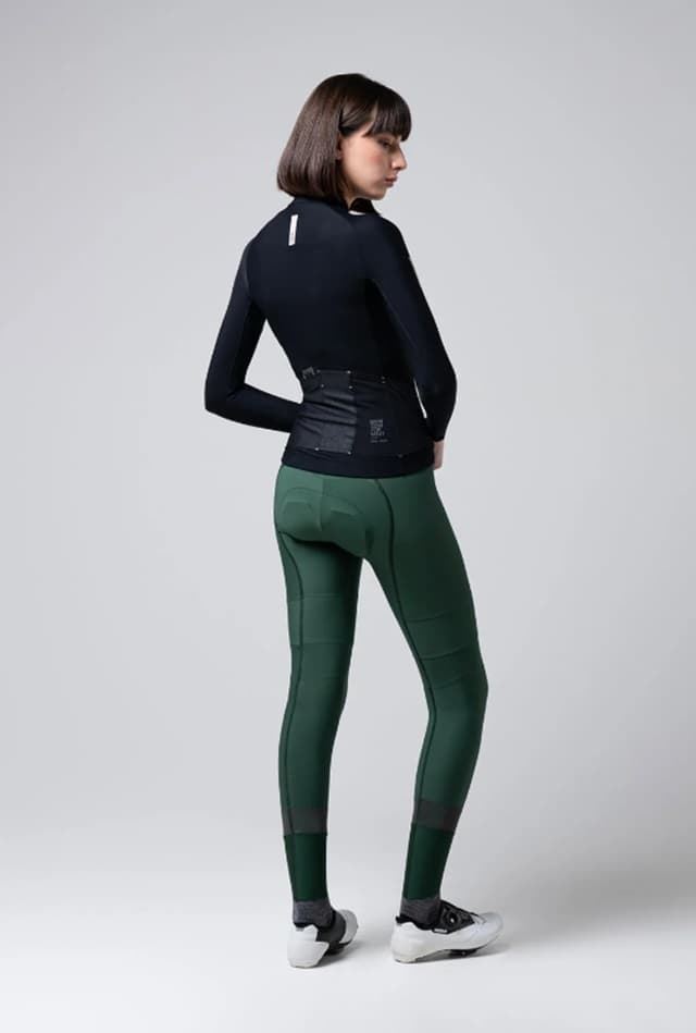 MAILLOT GOBIK MANGA LARGA MUJER Pacer Solid 2.0 NEGRO - Imagen 2