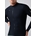 MAILLOT GOBIK MANGA LARGA PACER SOLID HOMBRE "JET BLACK" - Imagen 1