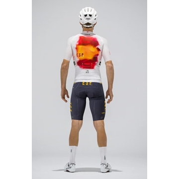 MAILLOT GOBIK UNISEX CX Pro 4.0 RFEC BLANCO - SELECCIÓN ESPAÑOLA - Imagen 2
