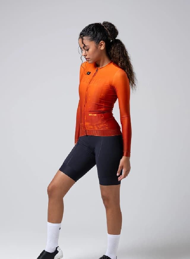 Maillot GOBIK UNISEX Manga Larga CX PRO 3.0 Burnt Orange. ÚLTIMA UNIDAD TALLA L!! - Imagen 2