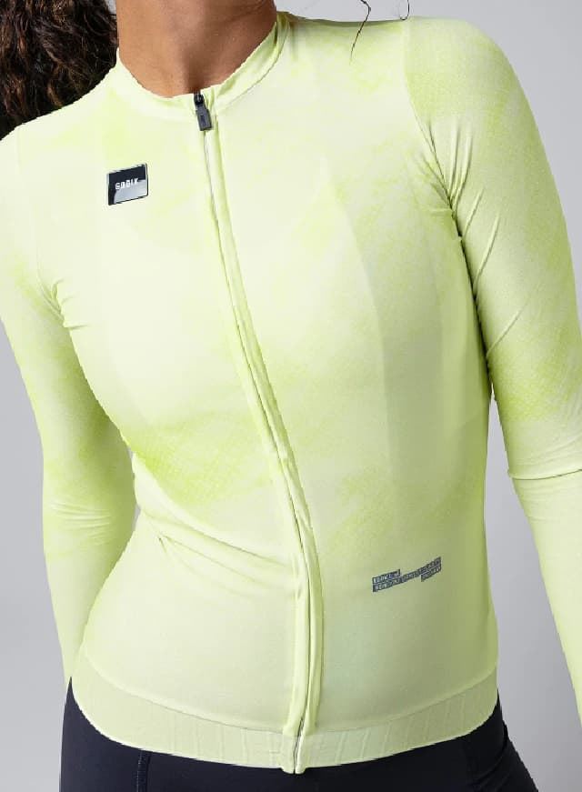 Maillot GOBIK UNISEX Manga Larga CX PRO 3.0 Shadow Lime. ÚLTIMA UNIDAD!! TALLA XS - Imagen 2