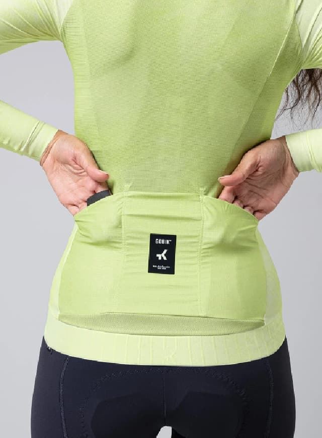 Maillot GOBIK UNISEX Manga Larga CX PRO 3.0 Shadow Lime. ÚLTIMA UNIDAD!! TALLA XS - Imagen 3
