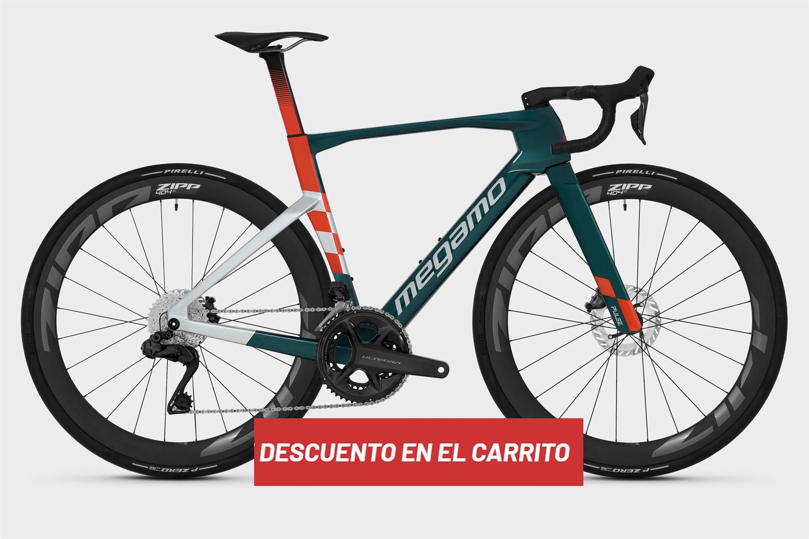 MEGAMO PULSE 04 SLR 2027 PERFORMACE GREEN M - Imagen 1