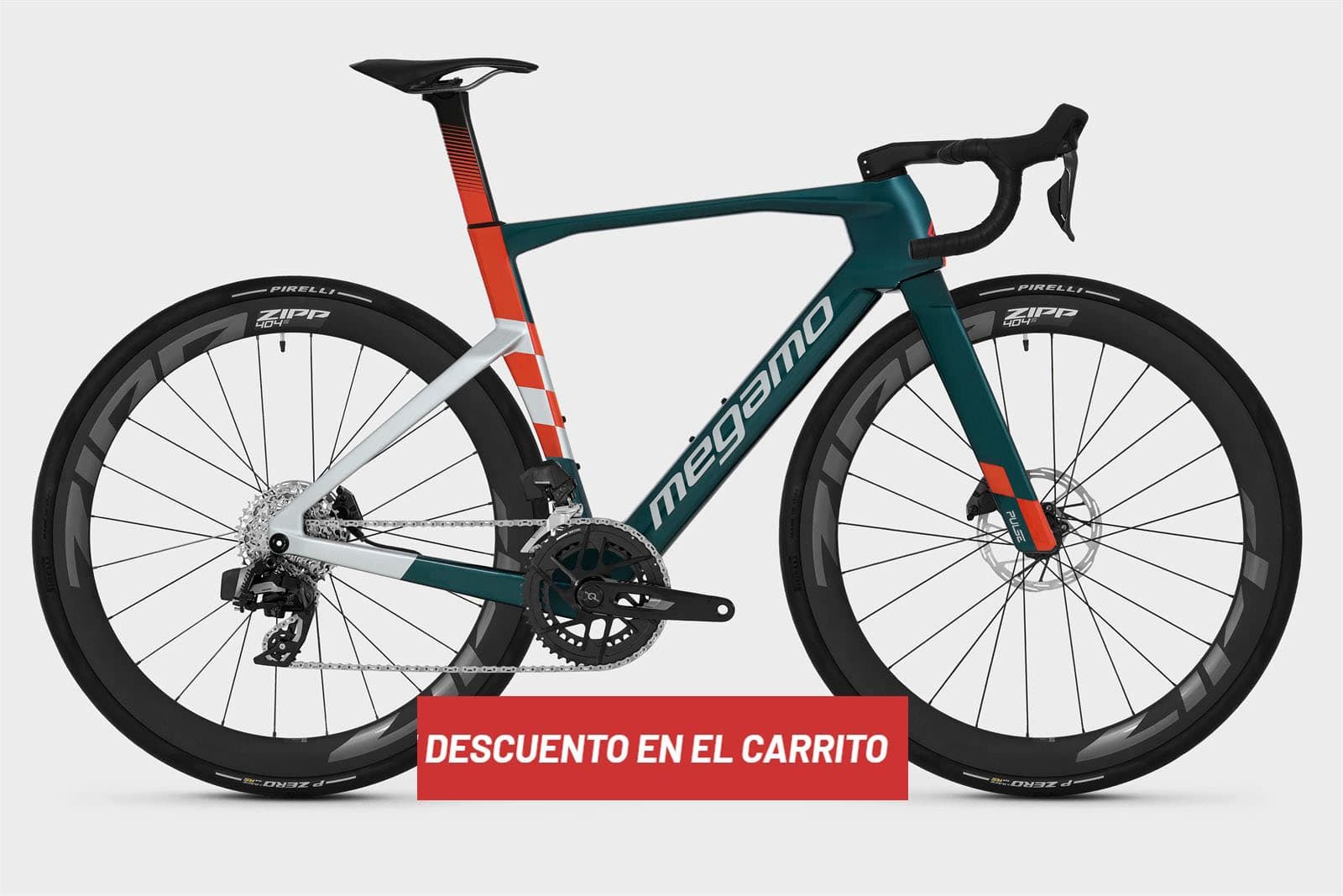MEGAMO PULSE 07 SLR 2027 PERFORMANCE GREEN M - Imagen 1