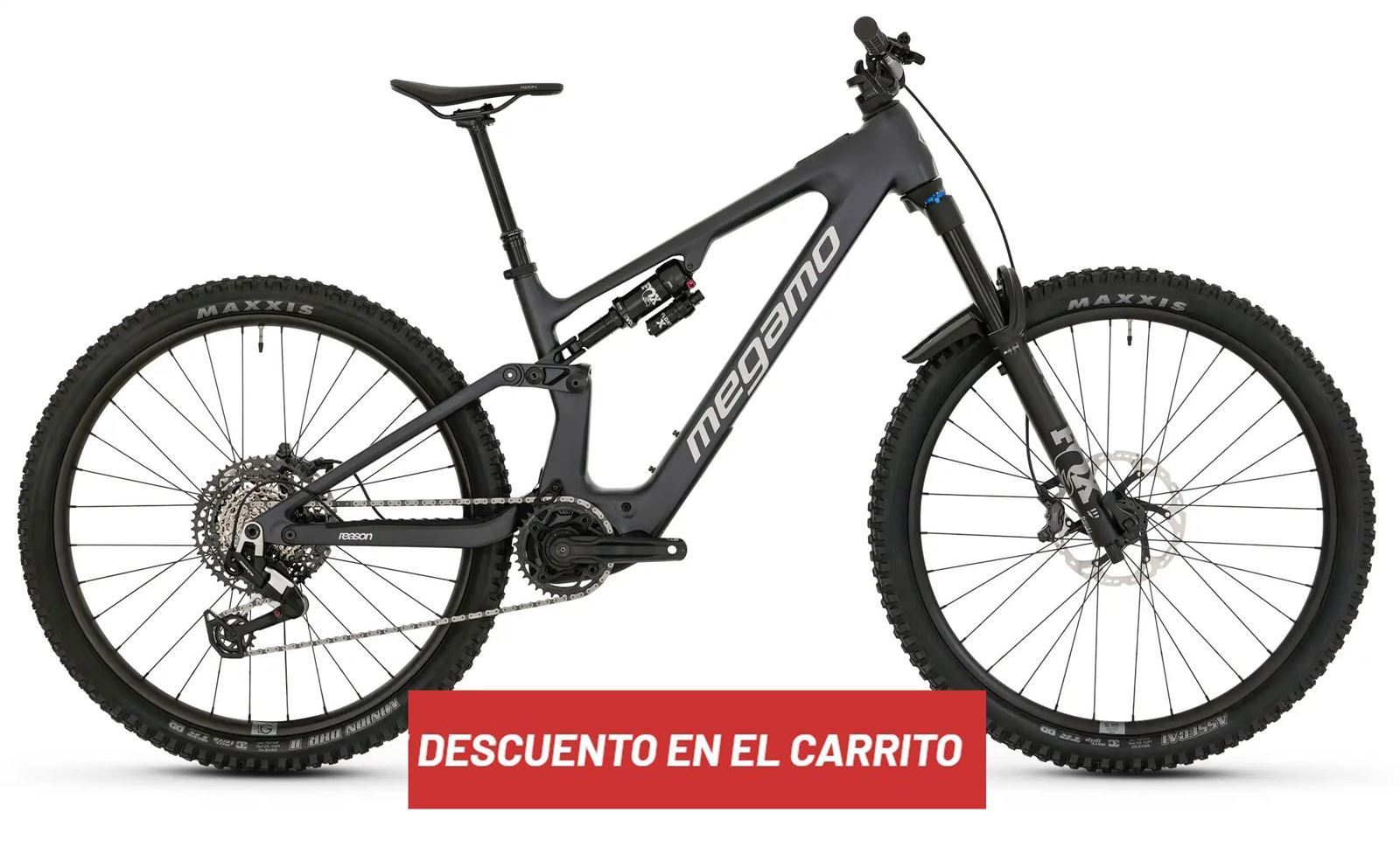 MEGAMO REASON AL 05 2027 TALLA M BLACK (ENTREGA INMEDIATA). !!AGOTADA!! - Imagen 5