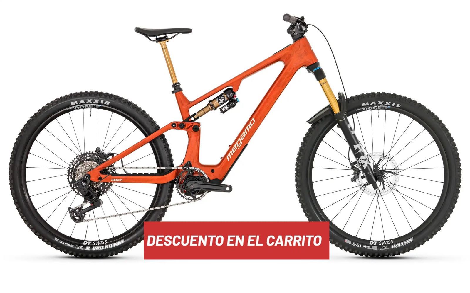 MEGAMO REASON CRB 03 2027 TALLA M ORANGE. !!AGOTADA!! - Imagen 4