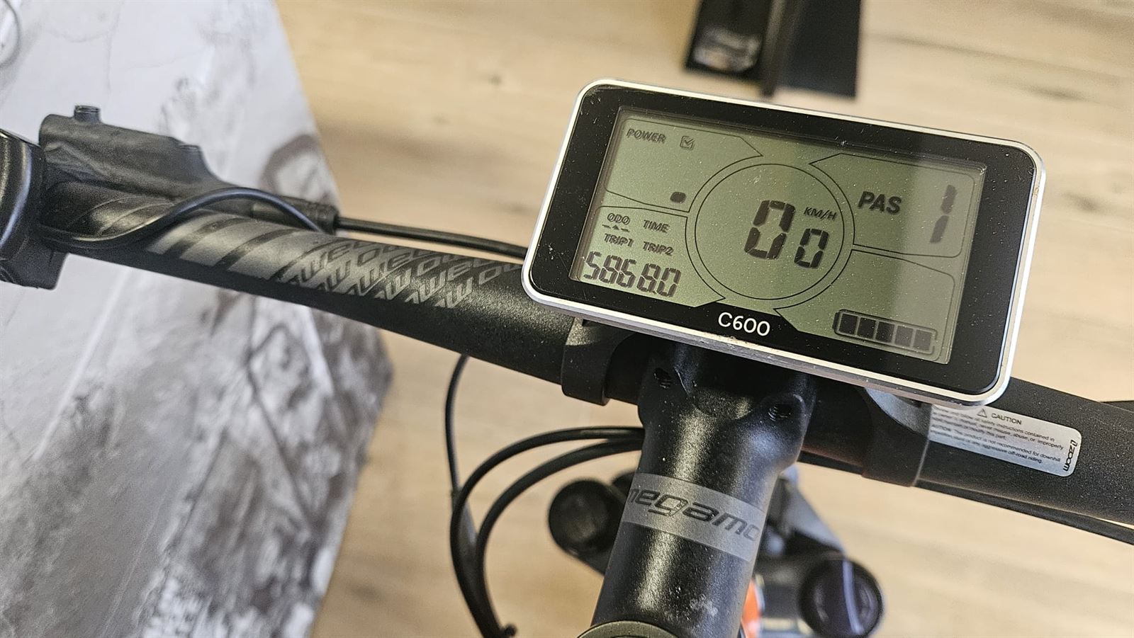 MEGAMO RIDON HT 504 TALLA M BICICLETA ELÉCTRICA OCASIÓN - Imagen 3