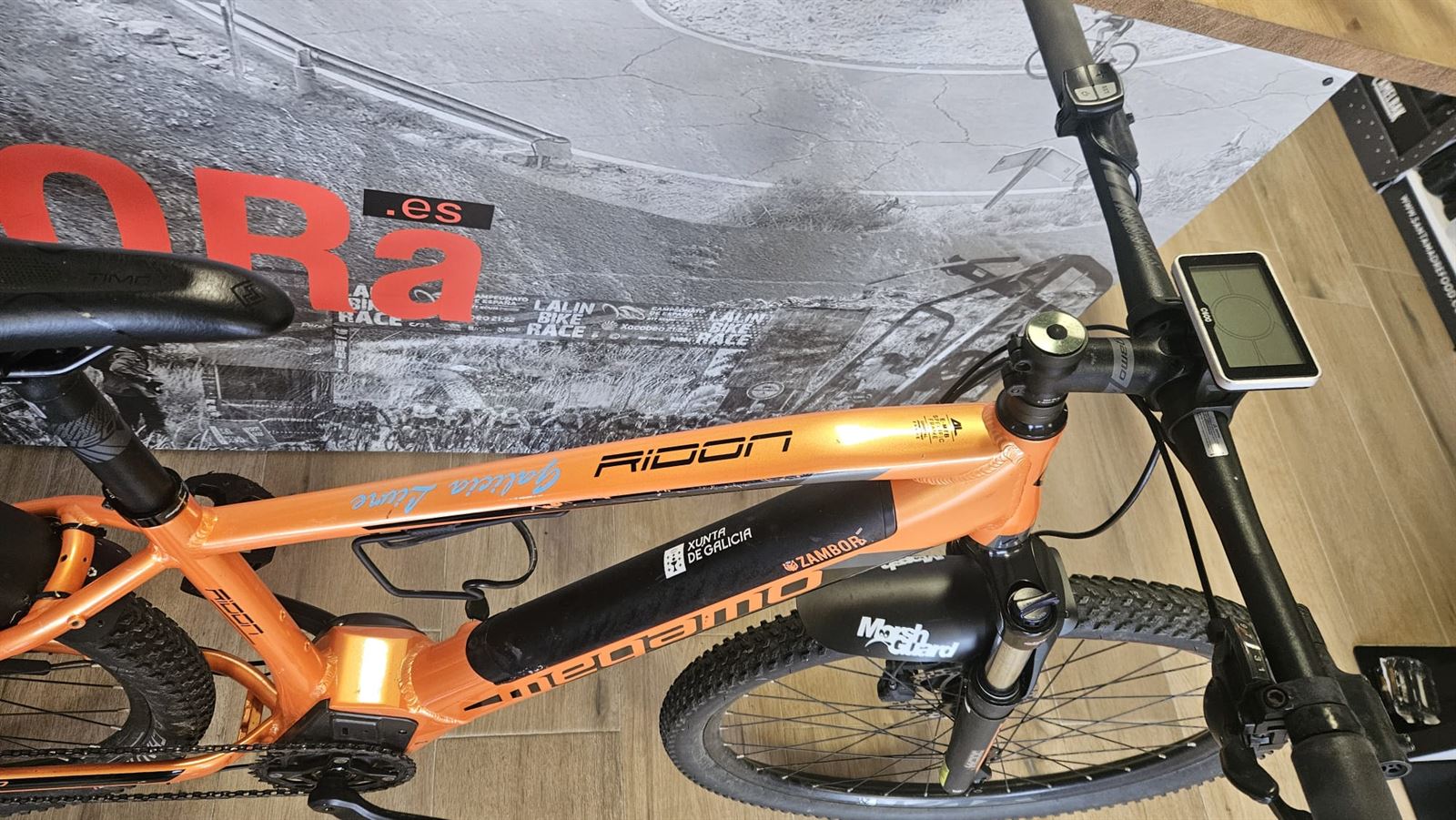 MEGAMO RIDON HT 504 TALLA M BICICLETA ELÉCTRICA OCASIÓN - Imagen 5