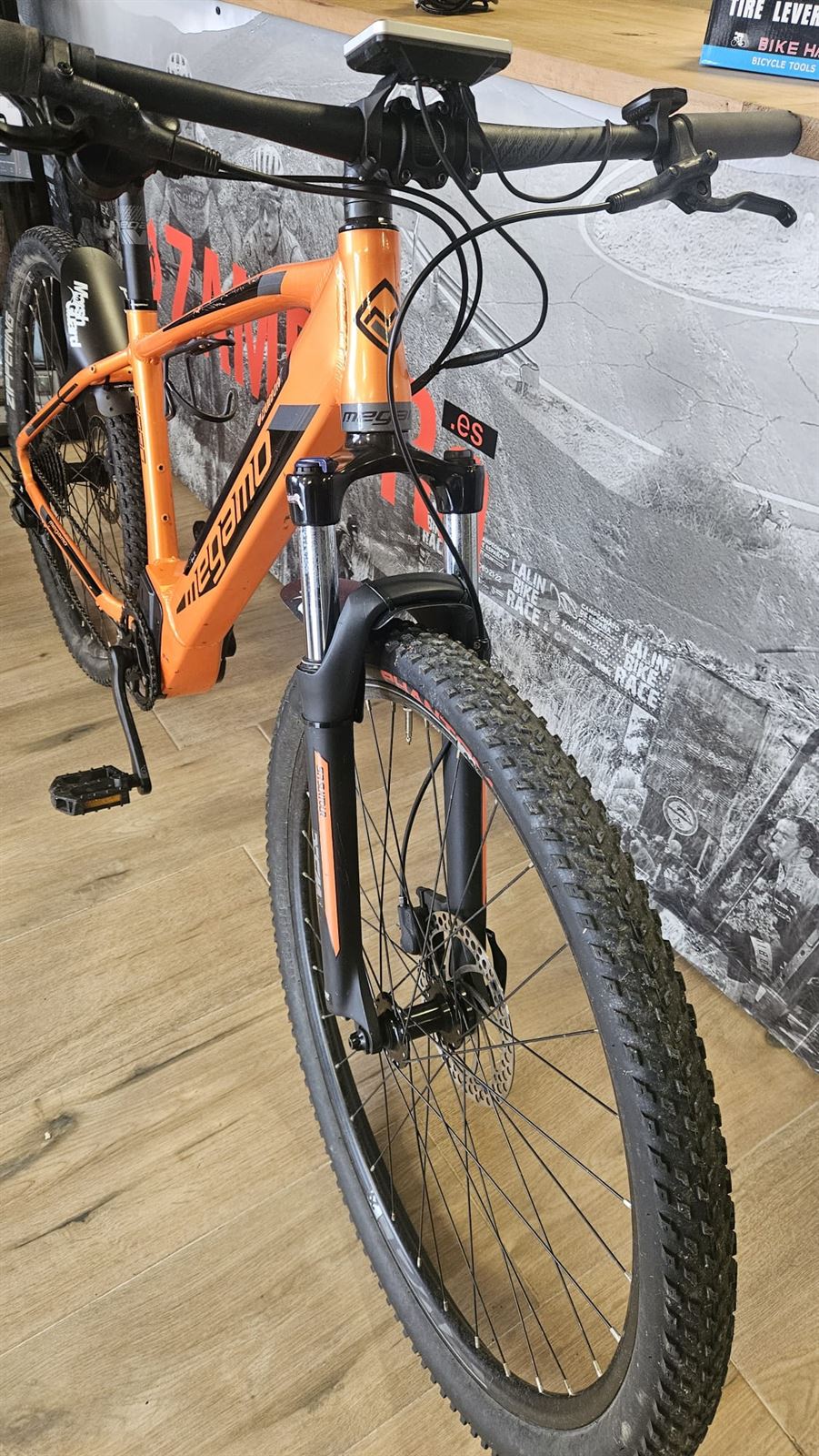 MEGAMO RIDON HT 504 TALLA M BICICLETA ELÉCTRICA OCASIÓN - Imagen 6