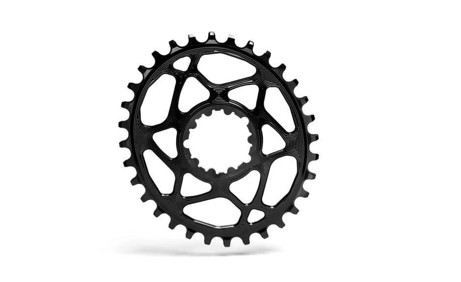 Plato ABSOLUTE BLACK MTB ovalado SRAM DM BOOST148 negro 3mm OFFSET 34T - Imagen 1
