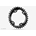 Plato ABSOLUTE BLACK MTB ovalado XT & SLX M8000/MT700 ASSYMETRICAL negro 34T - Imagen 1