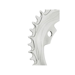 Plato Alugear 38T Redondo 104 bcd Aero Silver - Imagen 1